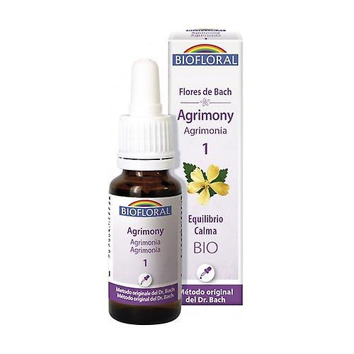 Biofloral Bach flowers 01 Agrimony Bio 20 ml on Productcaster.