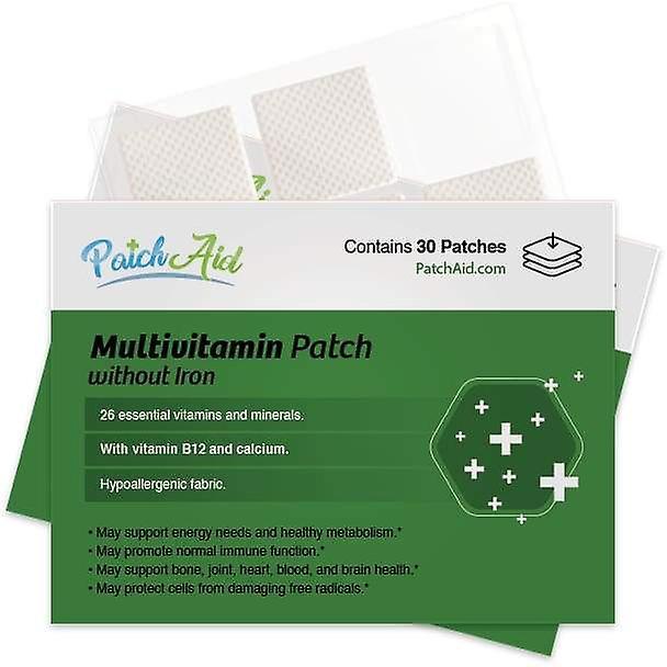 Patchaid multivitamin patch without iron 30's on Productcaster.