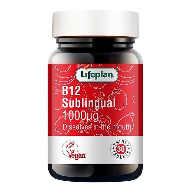 Life Plan Lifeplan Vitamín B12 Sublingválne 1000ug Tablety 30 (FA0130) on Productcaster.