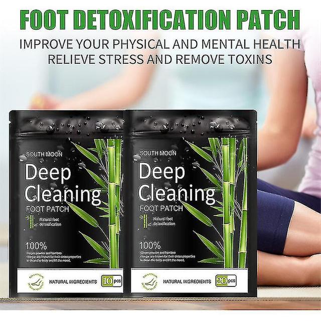 Natural Herbs Detox Foot Patches Pads Body Feet Toxins Cleansing Foot Patches Help Sleep 10/20 Pcs#xzydz001 on Productcaster.