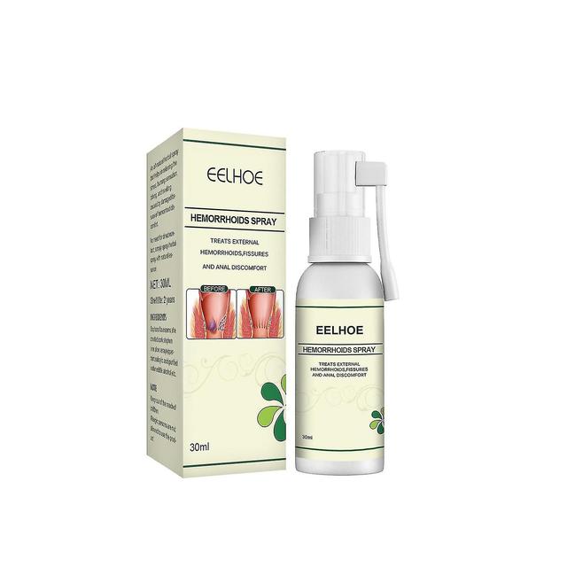 Aalhoe OEM 30ml 100% natürliche pflanzliche Hämorrhoiden Spray Kraftvolles Hämorrhoiden-Behandlungsmittel Linderung a 30ml boxed on Productcaster.