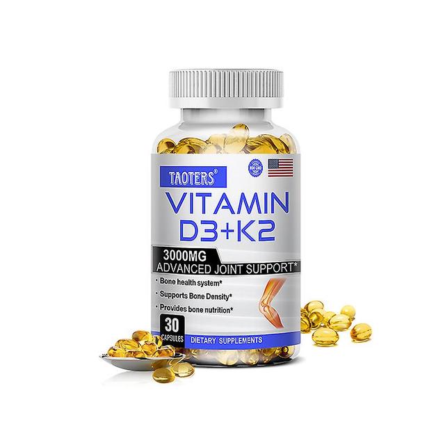 Vorallme Taoters 3000mg Vitamin D3+k2 Softgels Immune Support Calcium Absorption Helps Teeth Bones Human Growth And Development 30 count-1 bottle on Productcaster.