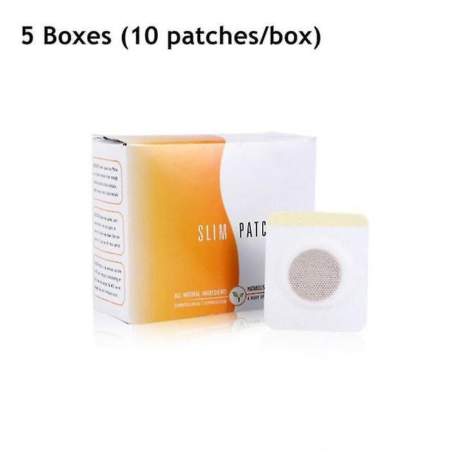 2/3/5 Boxes Slimming Navel Patch Stickers Losing Weight Cellulite Fat Burning Navel Paste Belly 5 Boxes on Productcaster.