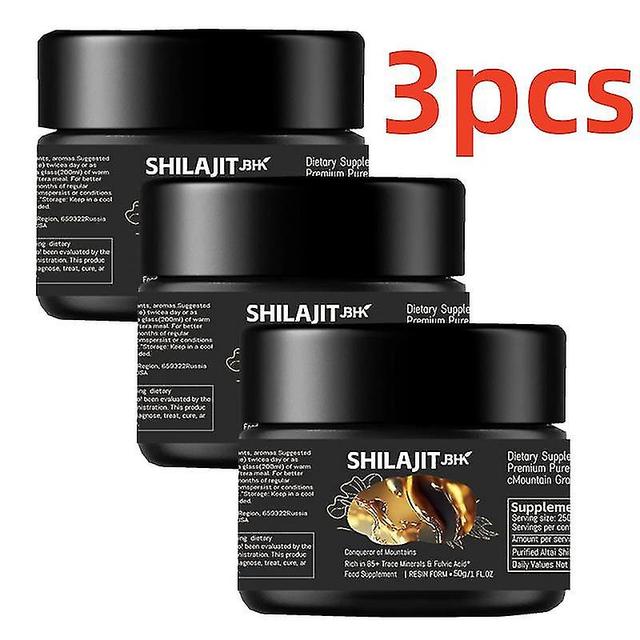 Himalájska živica shilajit, 50g, 100% čistá, laboratórne testovaná, najbezpečnejšia a najvyššia účinnosť-q 3pcs on Productcaster.