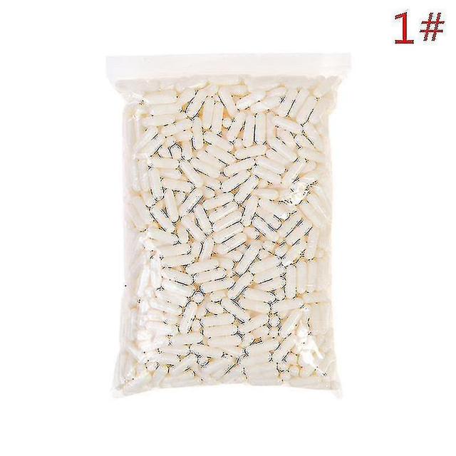 1000pcs 0 leere Kapsel Gelatinekapsel Vitamin-Kapselgel Medizin Pille Nachfüllen Freies Verschiffen 1 White on Productcaster.