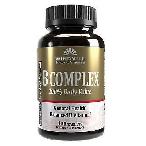 Windmill Health B Complex 100% Daily Value, 100 Tablets (Pack of 1) on Productcaster.