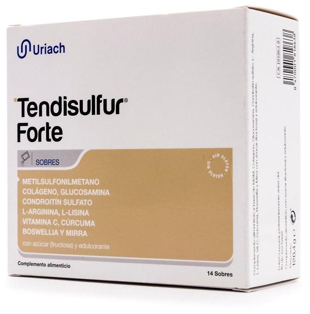 Tendisulfur Forte 14 konvolutter on Productcaster.