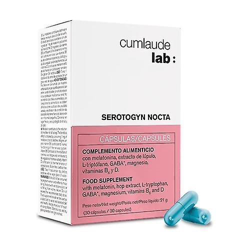 Cumlaude Lab Cum serotogyn nocta relaxing in menopause 30 capsules on Productcaster.