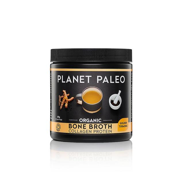 Planet paleo orgaaninen luuliemi, kollageeniproteiini, kultainen kurkuma 225g on Productcaster.