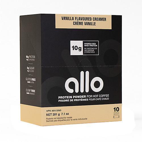 Allo Nutrition Protein Kaffeeweißer Vanille, 10 Stück on Productcaster.