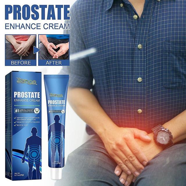 Face Prostaat prostaat verbetering crème, ondersteuning voor instituten, gezondheid, lost urine-noodsituaties op, 20g blauw on Productcaster.