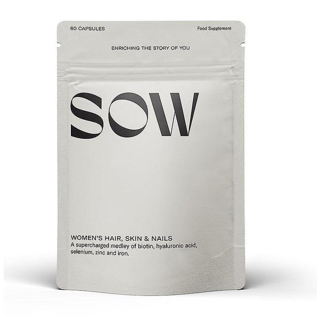 SOW Minerals Women's Hair, Skin & Nails Refill Sachet 60 on Productcaster.