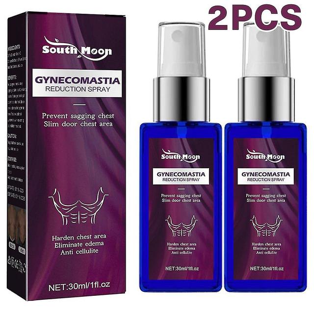 1/2pcs Gynecomastia Reduction Spray Burn Firming Eliminate Breast Tissue Natural Ingredients Anti Cellulite Eliminate Edema Size 2pcs on Productcaster.