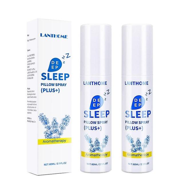 2pcs Sleep + Anxiety Pillow Spray Essential Oil Sleep Spray Lavender on Productcaster.