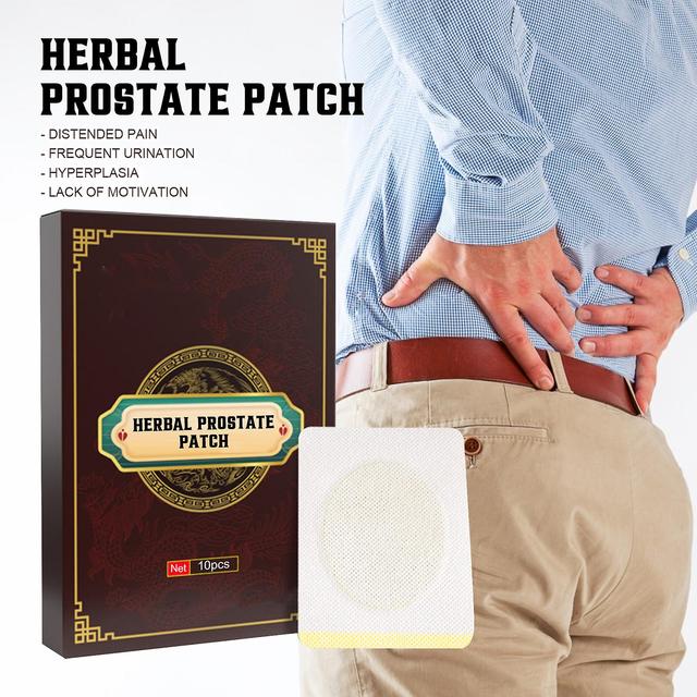 Fongwan Prostata Care Patches, Naturlægemidler Prostata Patch For mænd Prostata Sundhed Behandling Relief Ubehag, Prostata Support Supplement Patch... on Productcaster.