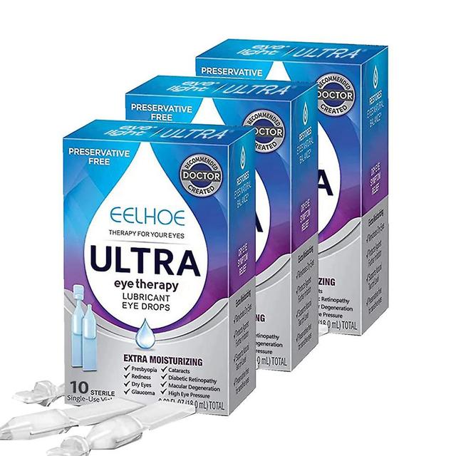 3 Box Eye Drops Effective Relief Discomfort Get Rid Of Fatigue Dry Eyes Blurred Liquid Eye Pain Eye Overuse Drop Clean Daily Care on Productcaster.