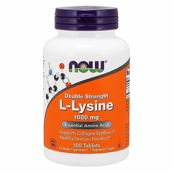 Nu Foods L-Lysin, 1000 mg, 100 Faner (Pakke med 2) on Productcaster.