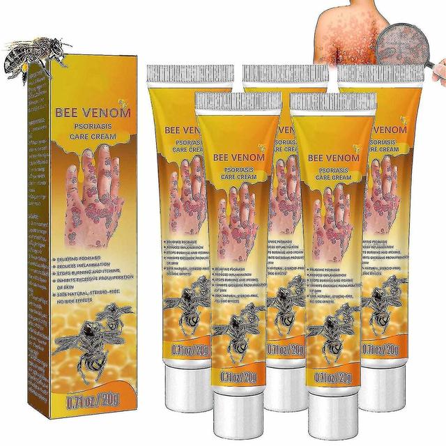 5pcs New Zealand Bee Venom Care Gel, New Zealand Bee Venom Relief Gel, Cream Gel For Bone And Care - on Productcaster.