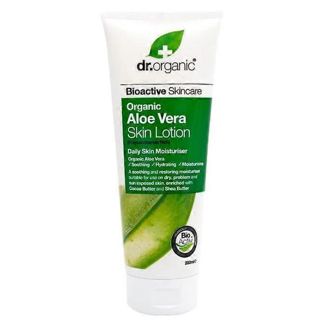 Dr organic aloe vera skin lotion 200ml on Productcaster.