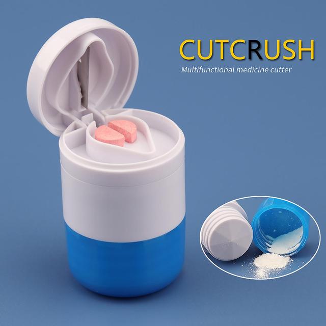 Gaoguang Pills Cutter Adjustable Pills Splitter For Multiple Big Small Pills Even Cut Multicolor on Productcaster.