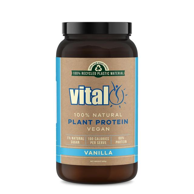 Vital plant protein vanilla 500gm on Productcaster.