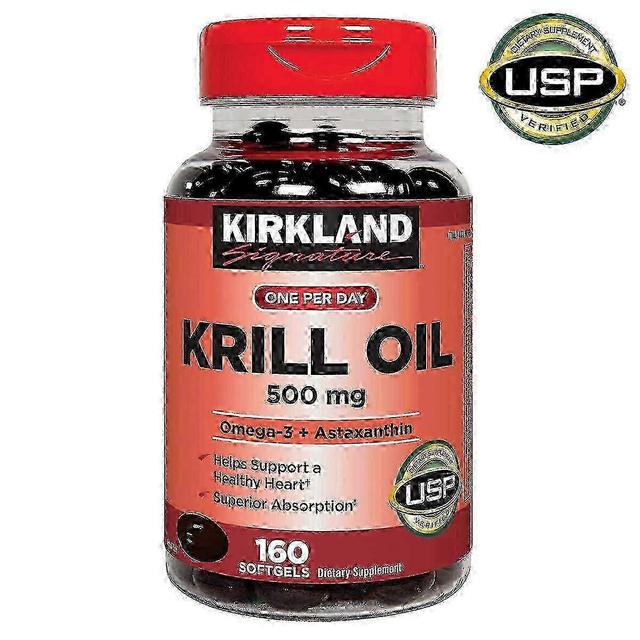 Kirkland signature krill oil softgels, 160 ea on Productcaster.