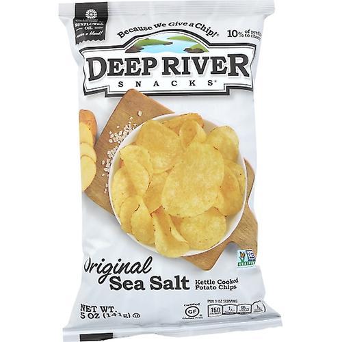 Deep River Chips Kttl Sltd Orgnl, Case of 12 X 5 Oz (Pack of 1) on Productcaster.