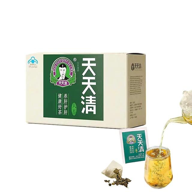 Chá de fígado nutritivo diário, Tian Tian Qing Da Cha Liver Tea, Nutrindo o fígado e protegendo o chá de fígado (2box (12pcs)) 1box on Productcaster.