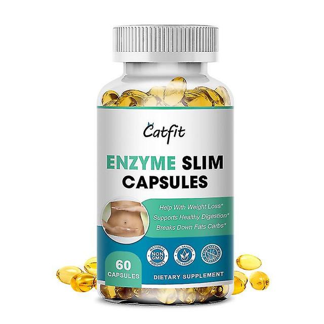 Guoguo Collagen Enzyme Slime Capsules Slimming Lose Weight Fast Fat Burner Men's Dedicated Beauty Health Customs Free Products 60 pcs on Productcaster.