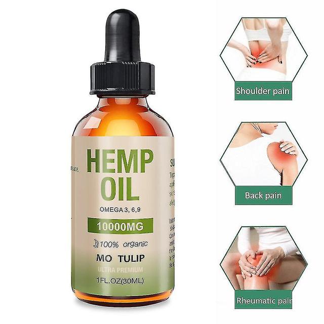 Herbal Oil For Pain Relief Anxiety Sleep Anti Inflammatory Extract Drops Massage Oil 100% Pure Therapeutic Grade Essential Oil 10000mg on Productcaster.