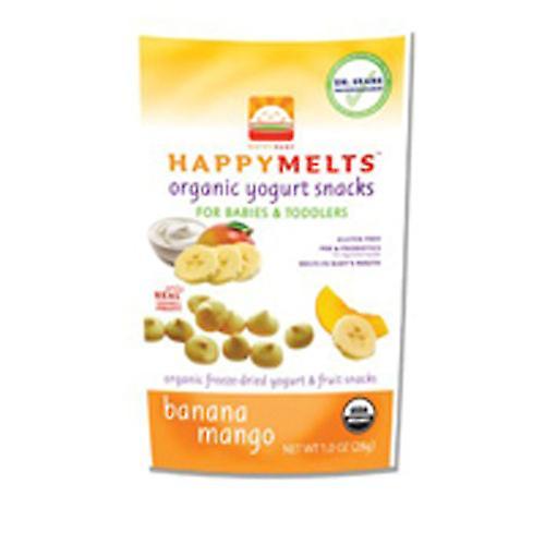 Happy Baby Food Happy Yogurt Melts, Banana Mango, 8 X 1 Oz (Case of 8) (Pack of 1) on Productcaster.