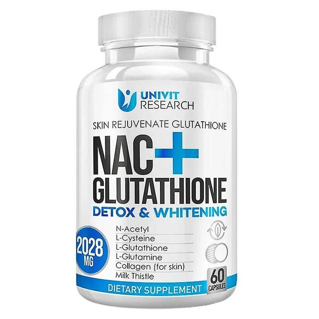 Vorallme Nac+glutathione, Antioxidant, Supports Joints And Hair, Nail Health, Purifies Skin, Improves Pigmentation, Non-gmo 60 count-1 bottle on Productcaster.