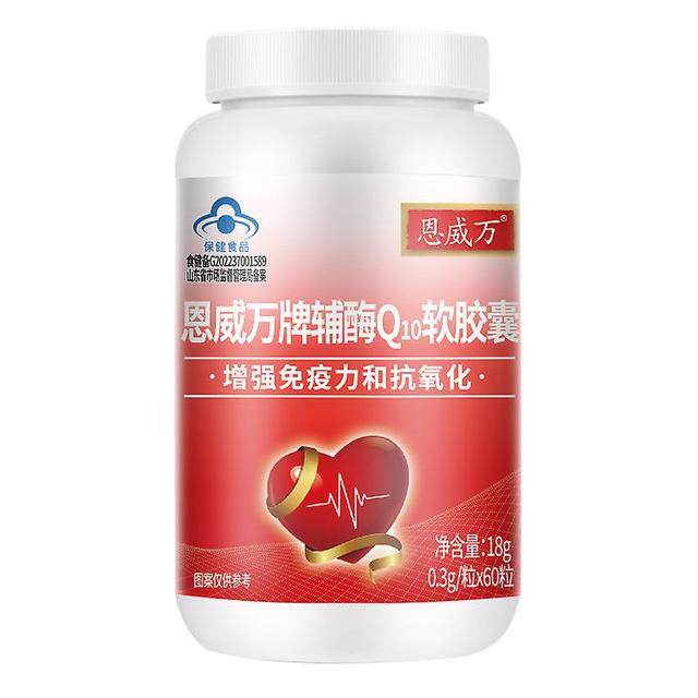 Coenzyme Q10 Soft Capsule With High Content 6.7 Middle-aged And Elderly People Enhance Immune And Antioxidant Blue Hat on Productcaster.