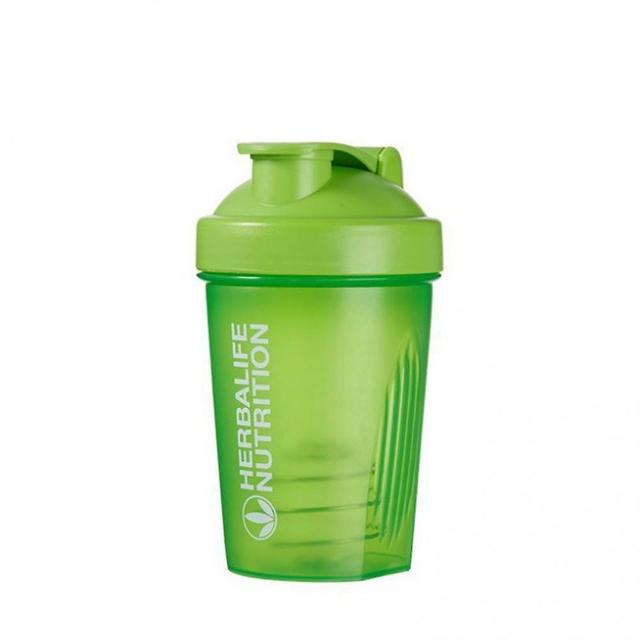 Shaker de sport Bouteille 400ml Poudre de protéine de lactosérum Mixte Fitness Gym Shaker Cup vert on Productcaster.