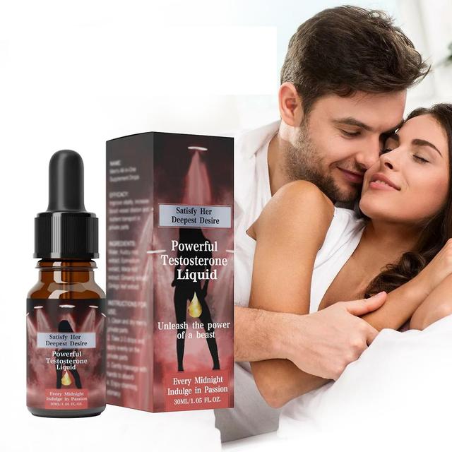 Satisfy Her Deepest Desire, Powerful Testosterone Drops, Men's Testosterone Booster, Stamina, Endurance, & Strength Booster 30ml 1pc on Productcaster.