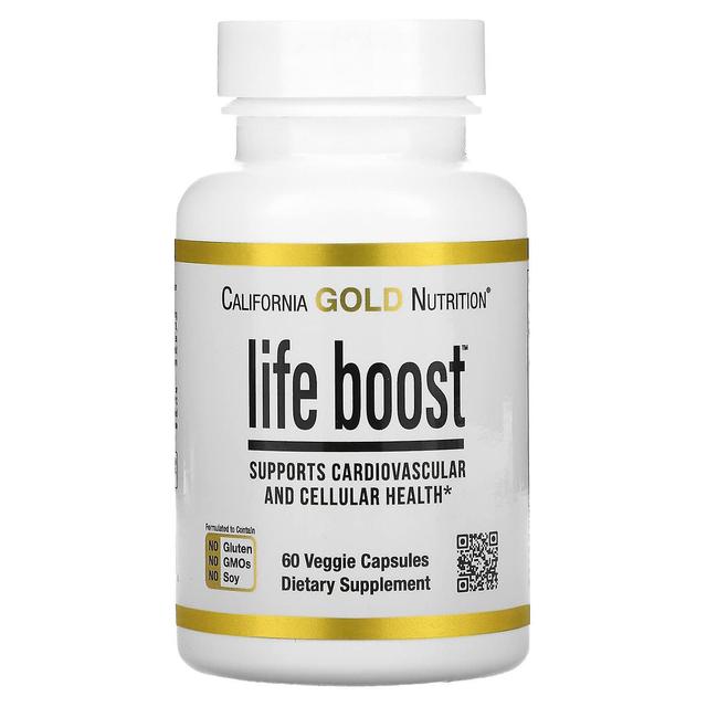 California Gold Nutrition Californien Gold Nutrition, Life Boost, 60 Veggie kapsler on Productcaster.