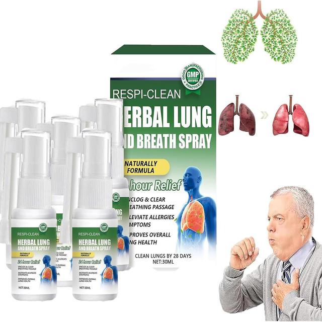 Herbal Lung and Breath Spray, Herbal Lung Cleansing Spray, Natural Herbal Lung Essence, Herbal Lung and Breath Spray, Relieve Body Discomfort Fatig... on Productcaster.