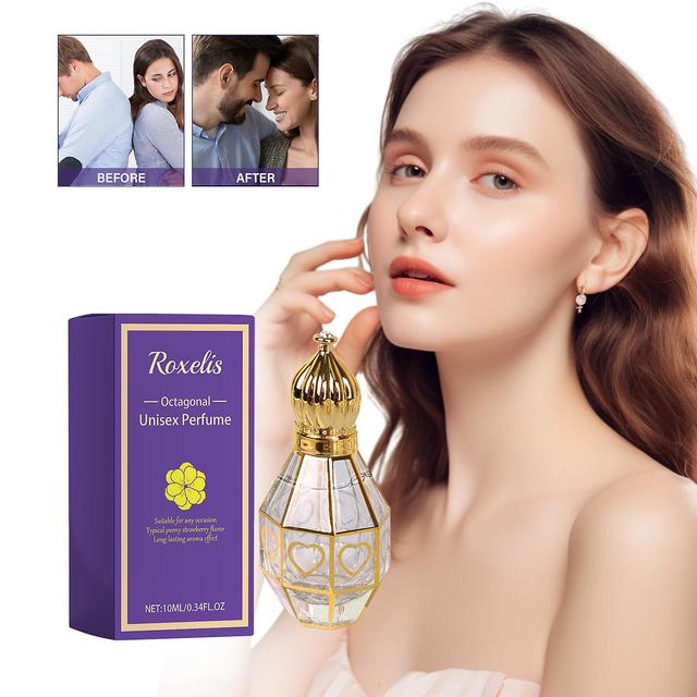 Denstyle Eau Toilette Perfume Arabian Women's Natural Perfume Retention 10ml Octagonal Unisex Perfume For Women & Men 2pcs on Productcaster.