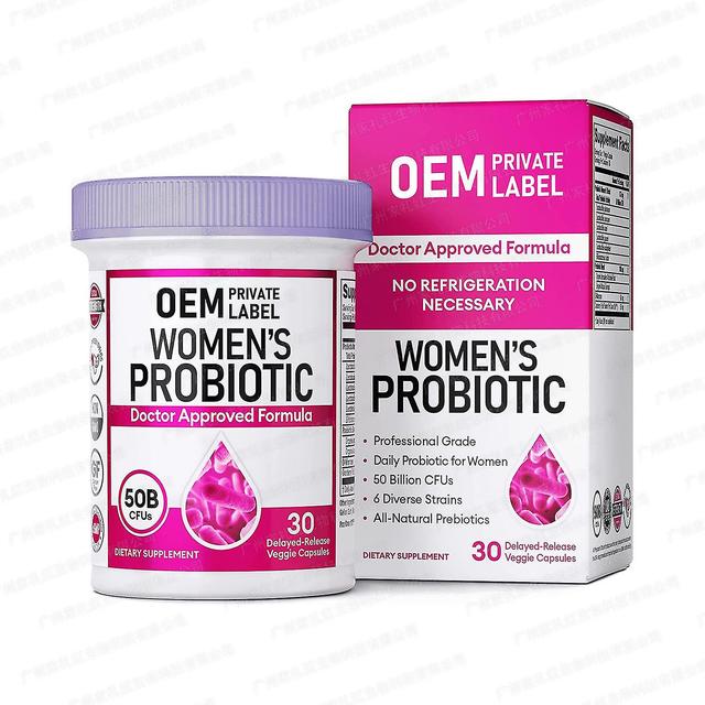 3cps Women's Probiotic Capsules, Probiotics For Women, Ph Balance, Digestive Ut Feminine Health, 6 Unique Strains For Women Organic Prebiotics Cran... on Productcaster.