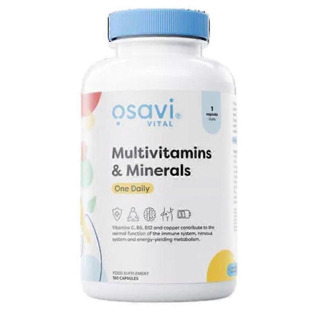 Osavi Multivitamins & Minerals One Daily 180 caps on Productcaster.