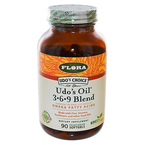 Flora Udo's Choice Udo's Oil 3-6-9 Blend, 90 Softgels (Pack of 1) on Productcaster.