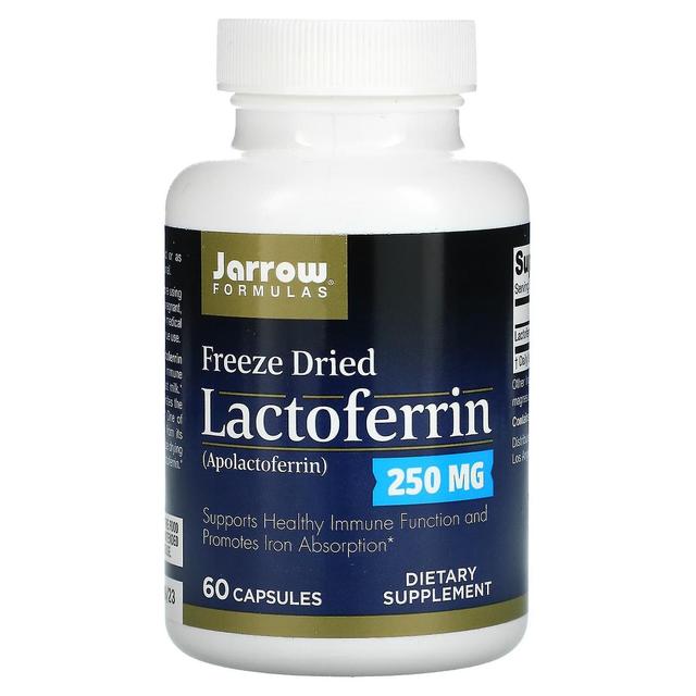 Jarrow Formulas, Lactoferrin, Freeze Dried, 250 mg, 60 Capsules on Productcaster.