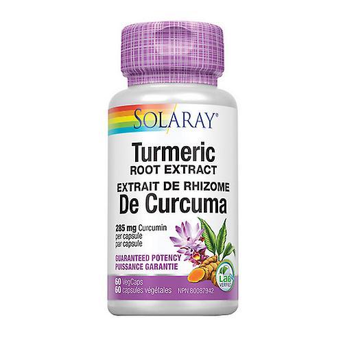 Solaray Turmeric Root Extract ,60 Caps on Productcaster.