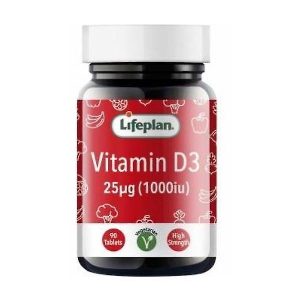 Life Plan Lifeplan Vitamin D3 1000iu Tabs 90 (FA0138 ) on Productcaster.