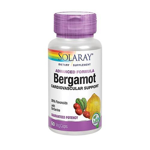 Solaray Advanced Formula Bergamot, 500 mg, 60 Veg Caps (Pak van 2) on Productcaster.