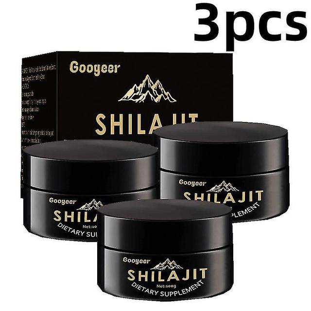 Himalayan Shilajit Resin, 100g, 100% Pure, Lab Tested, Safest & Highest Potency 3pcs on Productcaster.