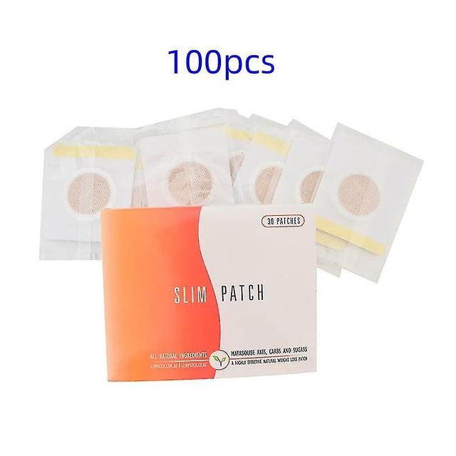 Guoguo 100pcs Slim Patch Navel Sticker Anti-obesity Fat Burning For Losing Weight Abdomen Slimming Patch New on Productcaster.