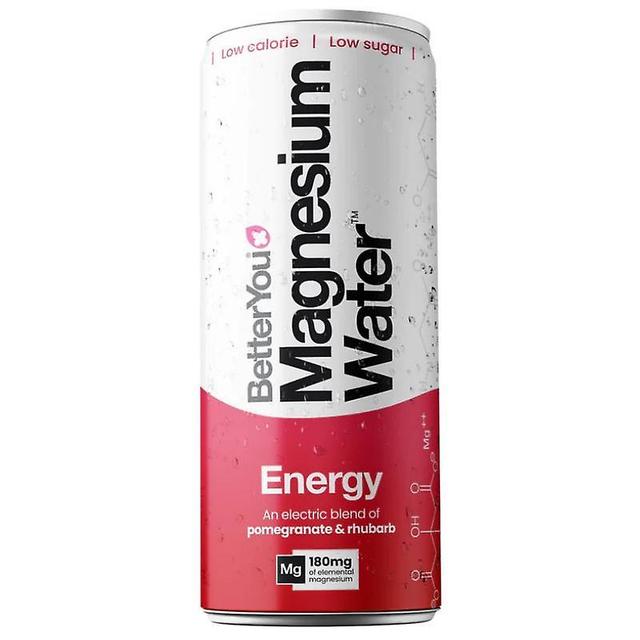 Better You BetterYou Magnesium Water Energy 250ml x 12 on Productcaster.