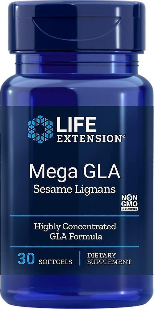 Life Extension Mega GLA med sesamfrø Lignans 30 Softgels on Productcaster.