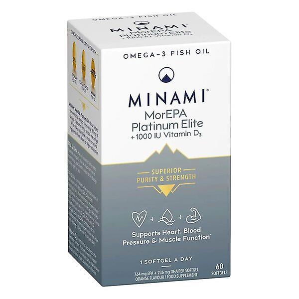 Minami Nutrition Minami MorEPA Platinum, 60 Softgels on Productcaster.